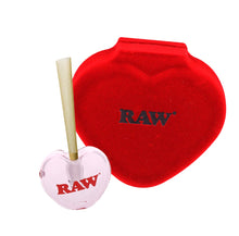 Load image into Gallery viewer, RAW Rose Heart Cone Holder