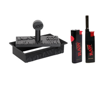 Load image into Gallery viewer, RAW King Size Donut Herb Press +Raw Phoenix Lighter+Raw Extendo Lighter