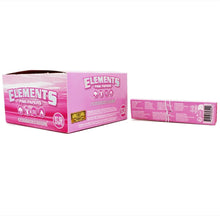 Load image into Gallery viewer, Elements Pink Connoisseur King Size Slim Paper+Tip +Raw Phoenix Extendo Lighter