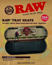 Load image into Gallery viewer, RAW Skate Deck Rolling Tray Graffiti Version 2 Limited Edition 16.7”