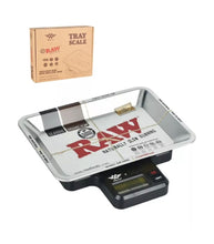 Load image into Gallery viewer, Raw X My Weigh Tray Scale 1000g + Raw Phoenix Lighter + Raw Extendo Lighter