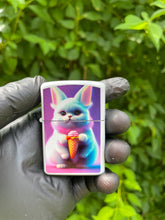 Load image into Gallery viewer, Adorable kitty cat printed flip top lighter