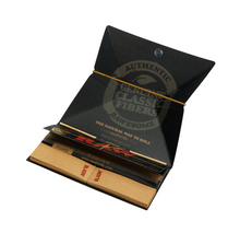Load image into Gallery viewer, RAW Black Artesano King Size Slim Rolling Papers + RAW Phoenix Lighter + RAW Extendo Lighter