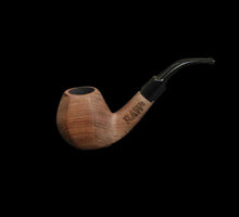 Load image into Gallery viewer, Raw Wooden Smoking Pipe Natural Uncoated Hand Carved+Raw Phoenix Extendo Lighter