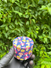 Load image into Gallery viewer, Cute mushroom patrern lighter & 2.5 inch aluminum grinder.  Pretty cute girly lighter grinder set