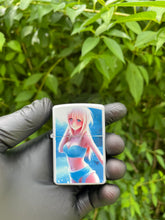 Load image into Gallery viewer, Beautiful girl printed flip top lighter