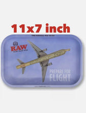 Load image into Gallery viewer, RAW large rolling tray flight + raw rolling tray magnetic cover