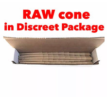 Load image into Gallery viewer, RAW Classic PEACEMAKER 140mm/5.5 inch Pre-Rolled Cones + Aluminum silver tube