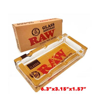 Load image into Gallery viewer, RAW black 1 1/4 size pre rolled cone (50, 100, 200, 300, 400, 500)cones + raw glass ashtray