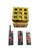 Load image into Gallery viewer, Raw Vanash Windproof Ashtray+RAW Phoenix Refillable Lighter + Raw Extendo Refillable Lighter + Bic Raw Classic Lighter