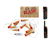 Load image into Gallery viewer, Raw party lights USB charger + raw extendo lighter + raw phoenix lighter