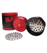 Load image into Gallery viewer, Raw Buddy Mill Grinder 60mm 3 Piece Multi Phase +Raw Phoenix Lighter + Raw Extendo Lighter