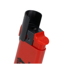 Load image into Gallery viewer, Raw Turbo Glass Tip 12mm & 10mm + Raw Extendo Lighter + Raw Phoenix Lighter (Red Black Brown color) Refillable