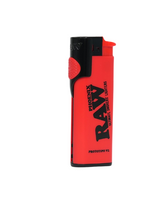 Load image into Gallery viewer, Raw Turbo Glass Tip 12mm & 10mm + Raw Extendo Lighter + Raw Phoenix Lighter (Red Black Brown color) Refillable