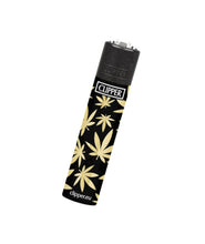 Load image into Gallery viewer, RAW Phoenix lighter + Clipper golden leaves lighter + 2 Clipper raw mini lighters
