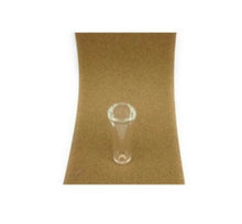 Load image into Gallery viewer, Zig zag Unbleached 1 1/4 size pre rolled cone (50, 100, 200, 300, 400, 500) + glass cone holder tip + double cone & mini lighter double joint holder