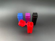 Load image into Gallery viewer, Zig zag Unbleached 1 1/4 size pre rolled cone (50, 100, 200, 300, 400, 500) + glass cone holder tip + double cone & mini lighter double joint holder