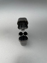 Load image into Gallery viewer, Zig zag Unbleached 1 1/4 size pre rolled cone (50, 100, 200, 300, 400, 500) + glass cone holder tip + double cone & mini lighter double joint holder