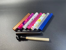 Load image into Gallery viewer, Blazy Susan purple 98mm size cone pre rolled (50, 100, 200, 300, 400, 500)+ Aluminum Doob Tube + Glass Tip