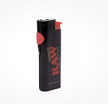 Load image into Gallery viewer, RAW classic ethereal 11/4 size pre rolled cone + raw phoenix lighter + raw extendo lighter