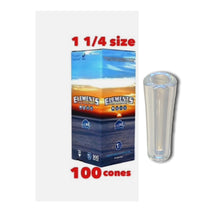 Load image into Gallery viewer, ELEMENTS organic cone 1 1/4 size(500pk, 300pk, 200pk, 100pk, 50pk)+ glass tip