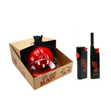 Load image into Gallery viewer, Raw Fire Blazer Helmet Hat + Raw Extendo Lighter + Raw Phoenix Lighter