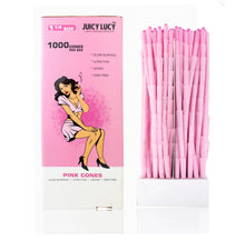Load image into Gallery viewer, Juicy Lucy Pink 1 1/4 Size cone pre rolled (100, 200, 300, 400, 500)