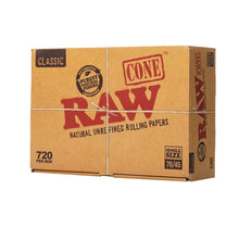 Load image into Gallery viewer, Raw single size 70/45 pre rolled cone (50, 100, 200, 300, 400, 500) + Raw phoenix lighter +glass tip