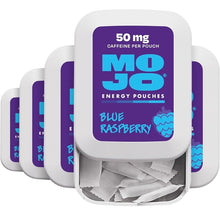 Load image into Gallery viewer, MOJO Energy Caffeine Pouches 4 packs 4 flavors 15 pouches per pack