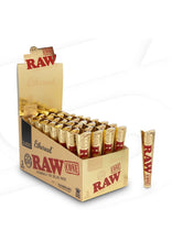 Load image into Gallery viewer, RAW classic ethereal king size pre rolled cone + raw phoenix lighter + raw extendo lighter