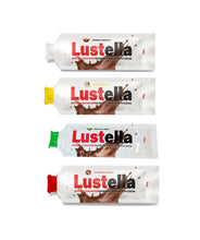 Load image into Gallery viewer, Lustella Sexual Enhancement Hazelnut Spread With Cocoa 15G Made In USA ( original hazelnut, banana fondue, strawberry fondue, dubai chocolate)