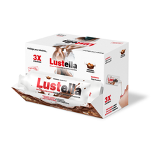 Load image into Gallery viewer, Lustella Sexual Enhancement Hazelnut Spread With Cocoa 15G Made In USA ( original hazelnut, banana fondue, strawberry fondue, dubai chocolate)