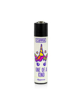 Load image into Gallery viewer, Clipper refillable unicorn collection lighters 4 pack