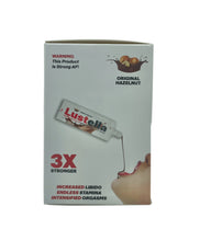 Load image into Gallery viewer, Lustella Sexual Enhancement Hazelnut Spread With Cocoa 15G Made In USA ( original hazelnut, banana fondue, strawberry fondue, dubai chocolate)