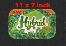 Load image into Gallery viewer, RAW Strain Hybrid Rolling Tray+Raw Magnet Lid+Raw Phoenix Lighter+ Raw Extendo Lighter