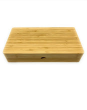 Load image into Gallery viewer, bamboo backflip rolling tray+ RAW cone king 98 loader+RAW three tree cone case