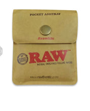 Load image into Gallery viewer, raw pocket ashtray + aluminum 2.5inch large herb grinder
