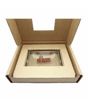 Load image into Gallery viewer, raw star glass rolling tray 6”x4” +aluminum large 2.5inch grinder