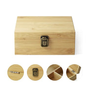 Load image into Gallery viewer, RAW large rolling metal tray 11”x14”(flight )+bamboo large stash handmade box