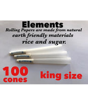 Load image into Gallery viewer, elements organic rice cone 1 1/4 size + aluminum large 2.5inch grinder