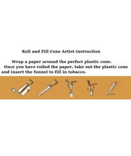 Load image into Gallery viewer, Raw cone Classic King Size Cone(500 Pk )+3x tube +GLASS CONE TIP+cone filler