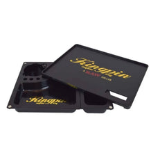 Load image into Gallery viewer, raw rolling kingpin X Collab Mafioso Tray+herb grinder filler storage 3in 1