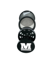 Load image into Gallery viewer, raw star glass rolling tray 6”x4” +aluminum large 2.5inch grinder