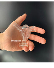 Load image into Gallery viewer, RAW Three Tree Cone Case Smell Proof Pouch+glass water bubbler smoke pipe