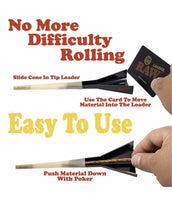 Load image into Gallery viewer, raw rolling metal tray(FLIGHT)large+raw 98 special size cone(100 pack)+cone loader kit