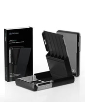 Load image into Gallery viewer, JPAQ mini Odor Resistant Joint Holder Roach Stash(BLACK)+glass cone holder tip