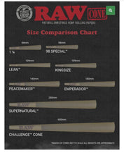 Load image into Gallery viewer, raw cone classic king size pre rolled cone(100 pack)+JPAQ trio cone holder case