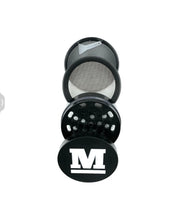 Load image into Gallery viewer, raw pocket ashtray + aluminum 2.5inch large herb grinder