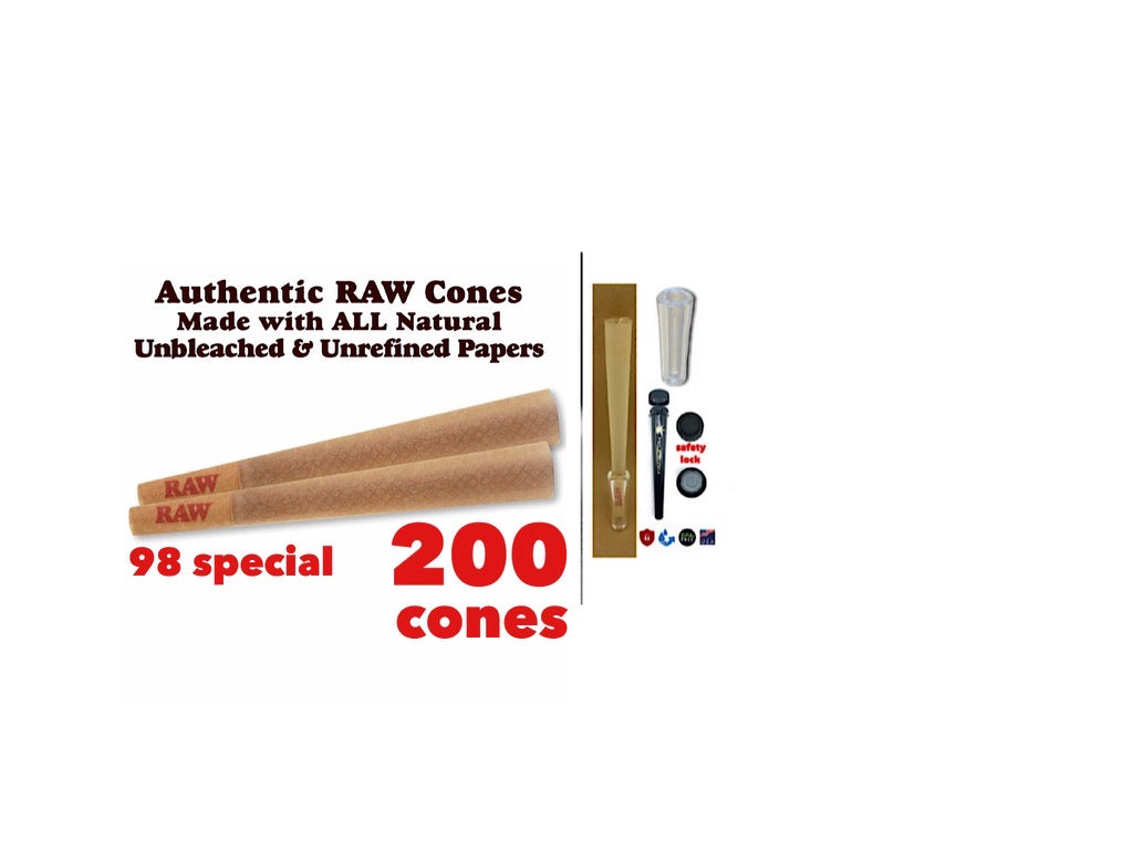 98mm Conical Pre-Roll Tubes w/ Foil Seal - 2000 Qty.