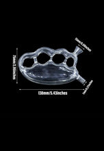 Load image into Gallery viewer, Glass pink Knuckle cone Bubbler cone holder fit for raw zig zag elements cone